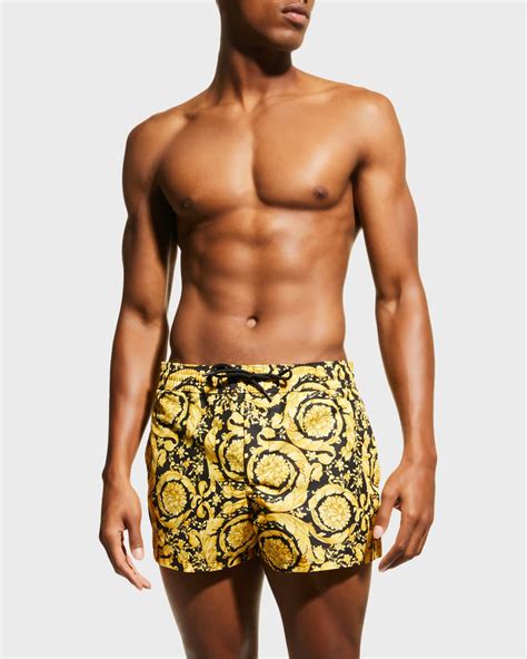 versace mens bathing suit fake